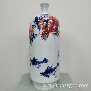handpainting ceramic vase home decor
